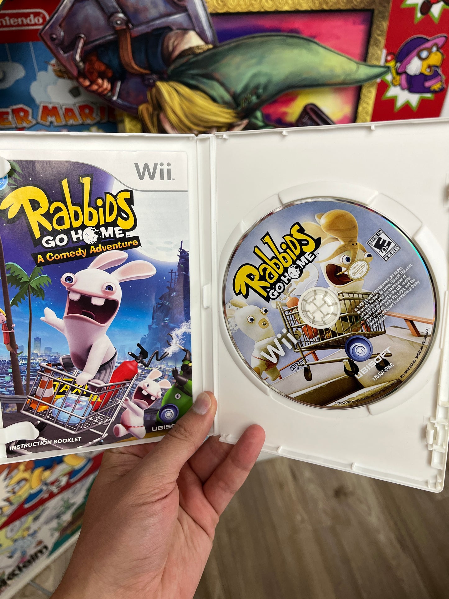 Rabbids Go Home Wii Complete