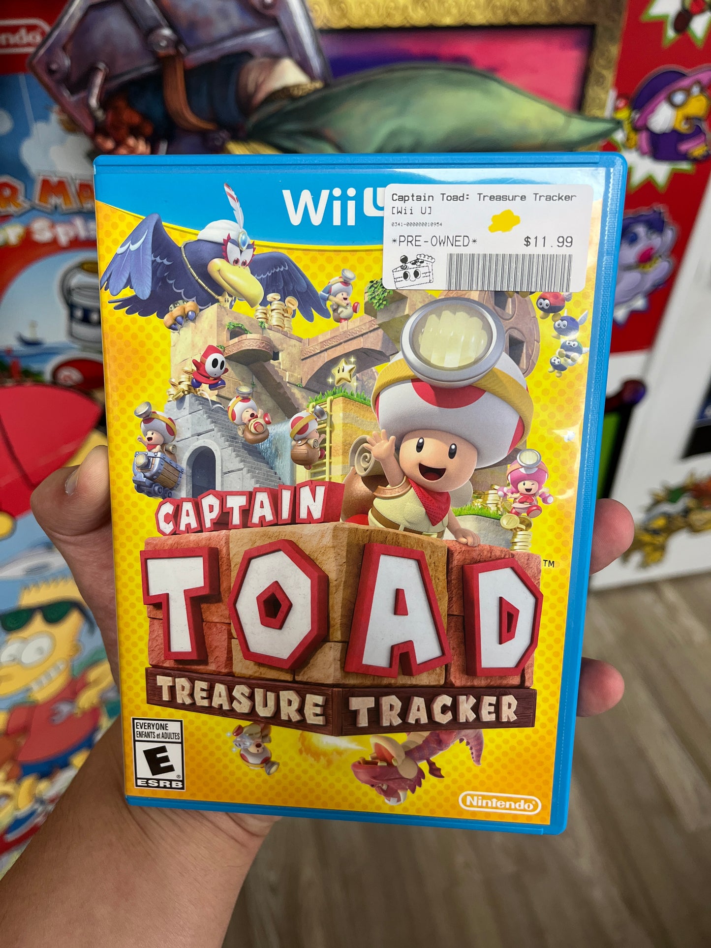 Captain Toad Treasure Tracker Wii U Complete