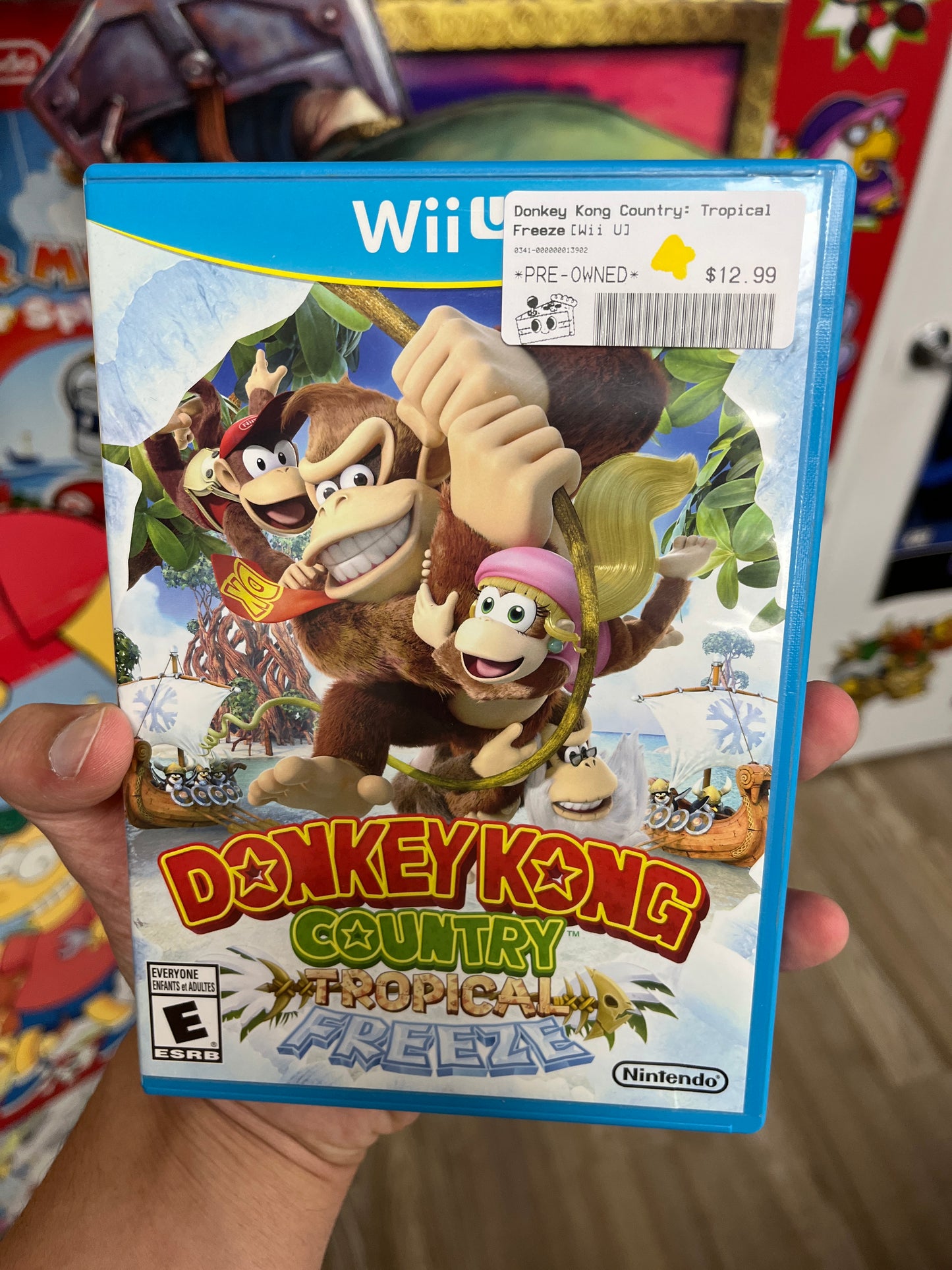 Donkey Kong Country Tropical Freeze Wii U Complete