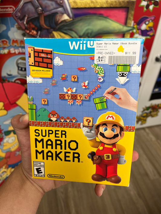 Super Mario Maker Wii U Complete