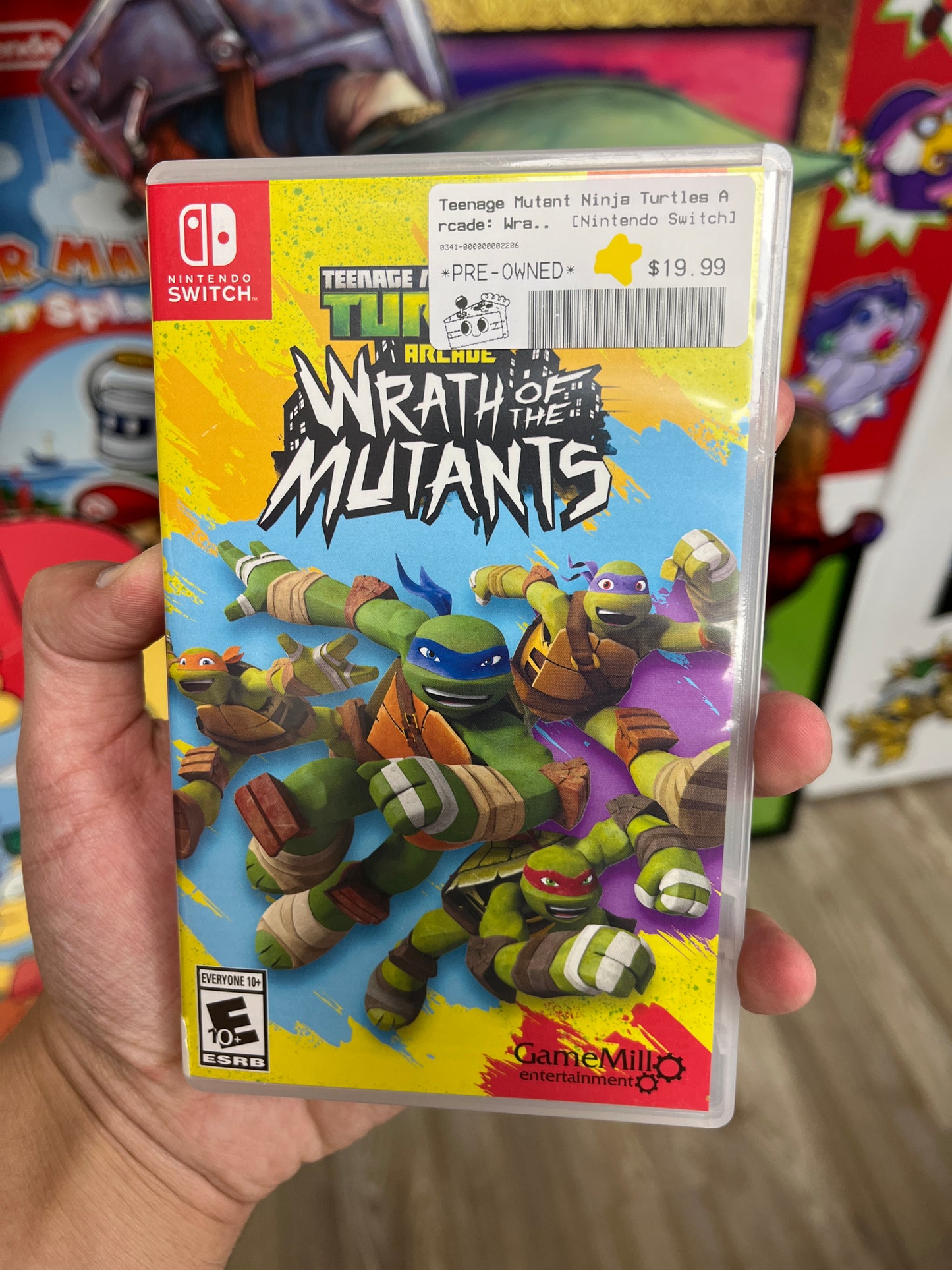 TMNT Arcade Wrath of the Mutants Switch Complete