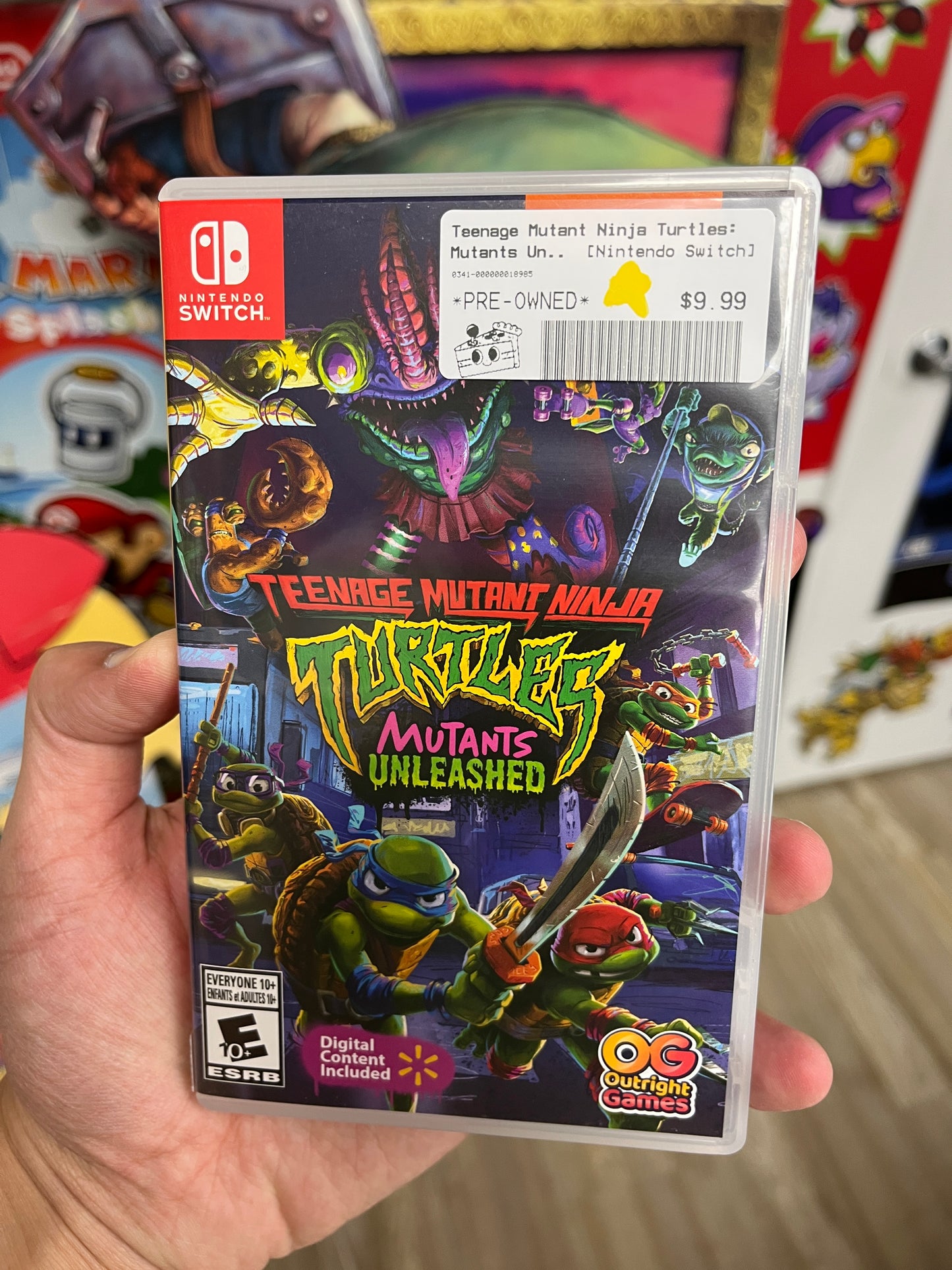 TMNT Mutants Unleashed Switch Complete