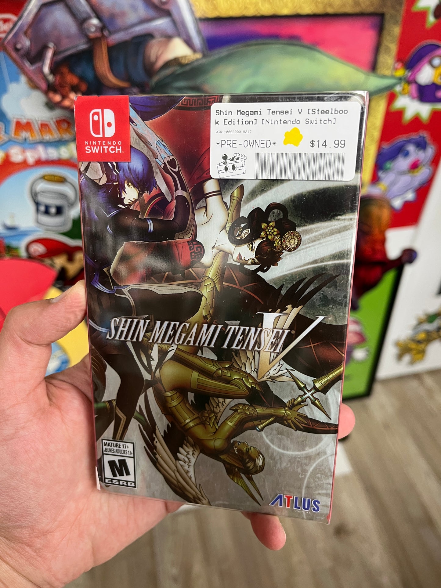 Shin Megami Tensei V Steelbook Switch Complete