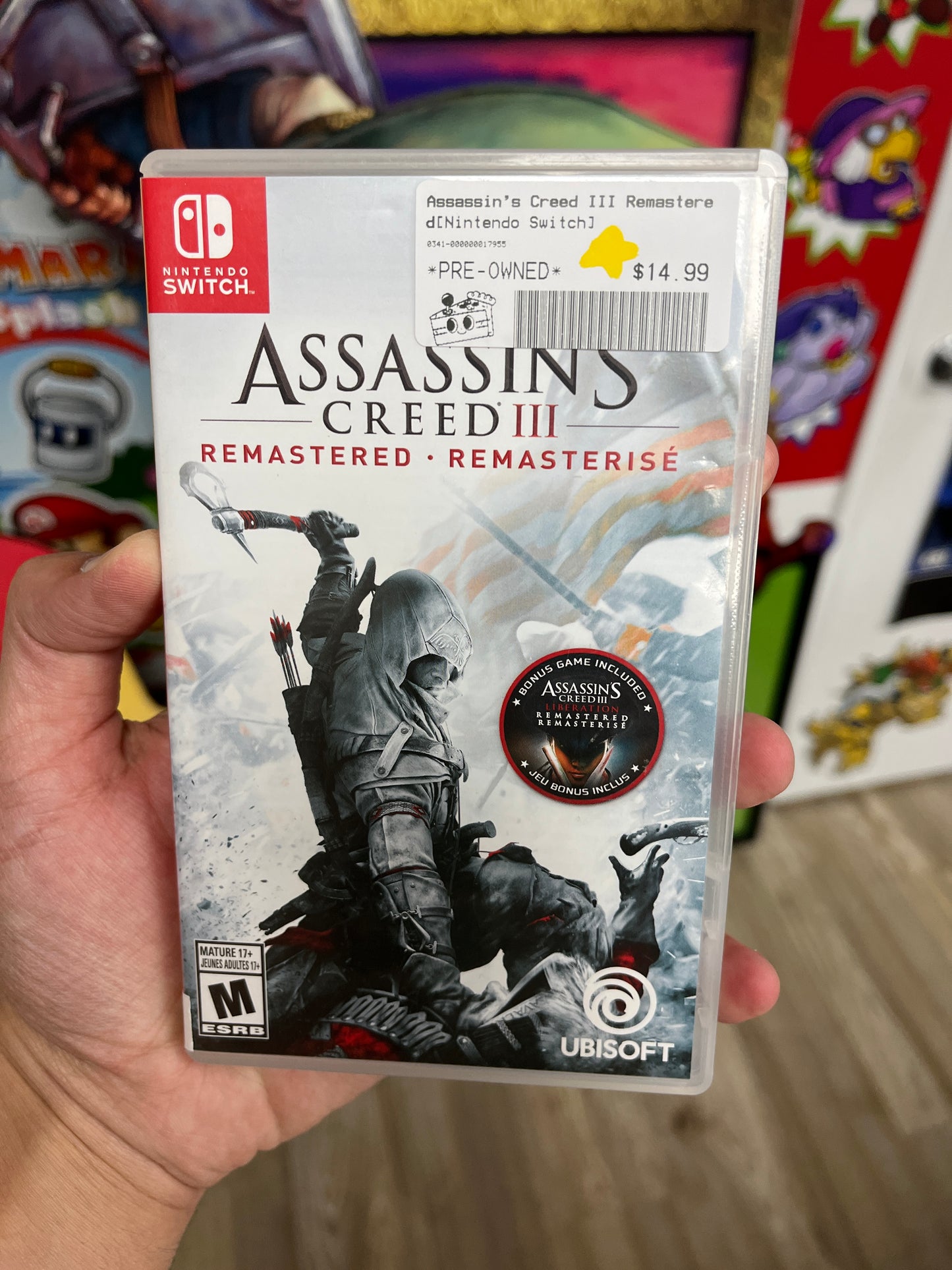 Assassin's Creed III Remastered Switch Complete