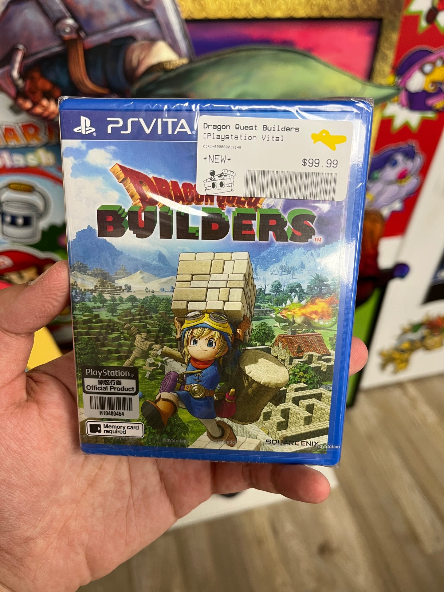 Dragon Quest Builders Vita Sealed