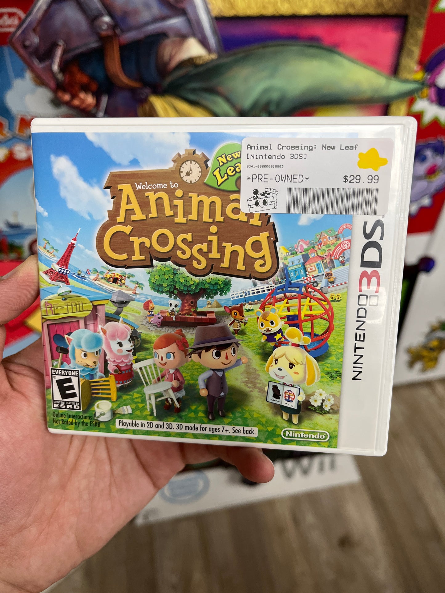 Animal Crossing New Leaf 3DS Complete