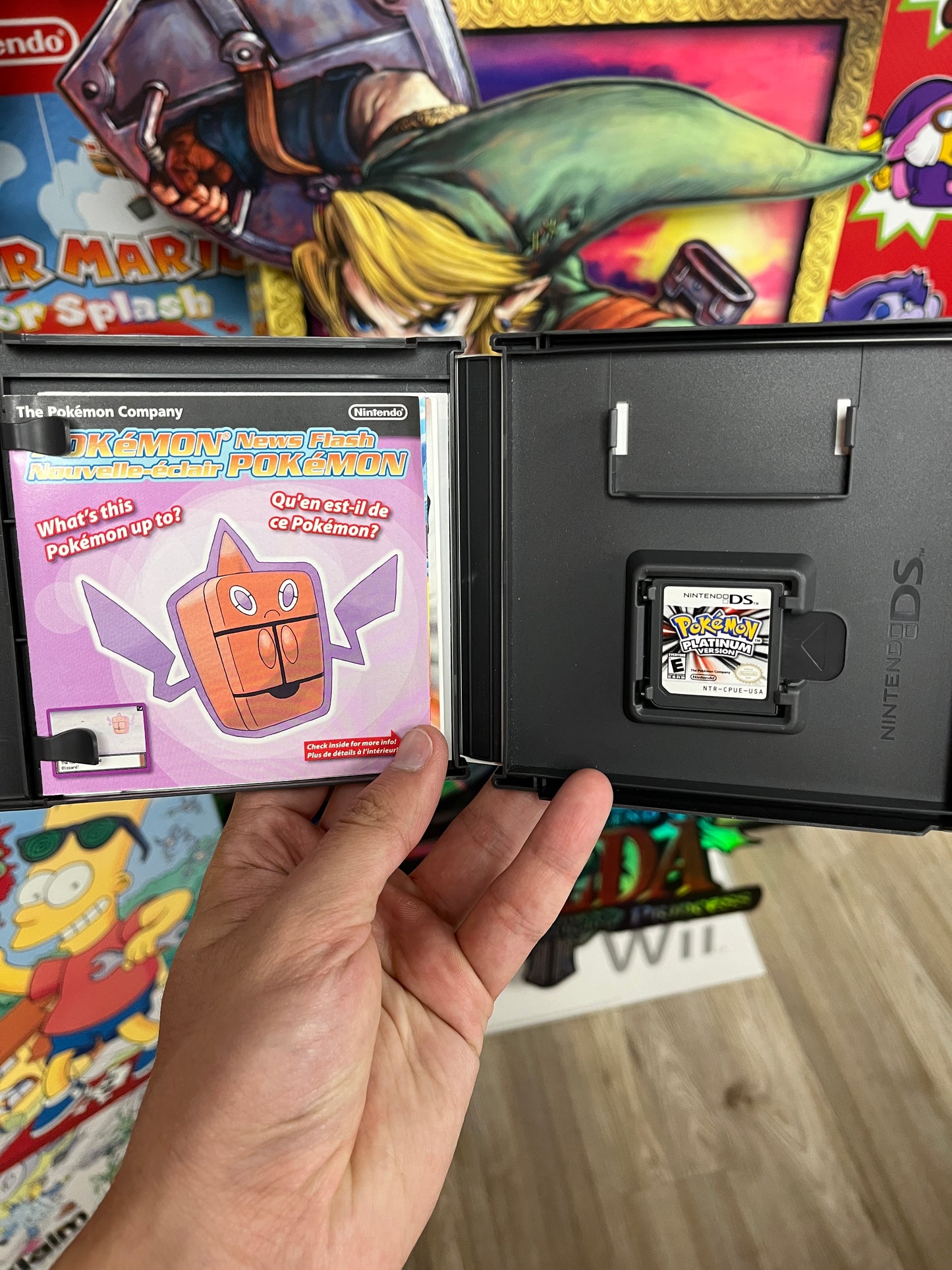 Pokemon Platinum DS Complete Clean