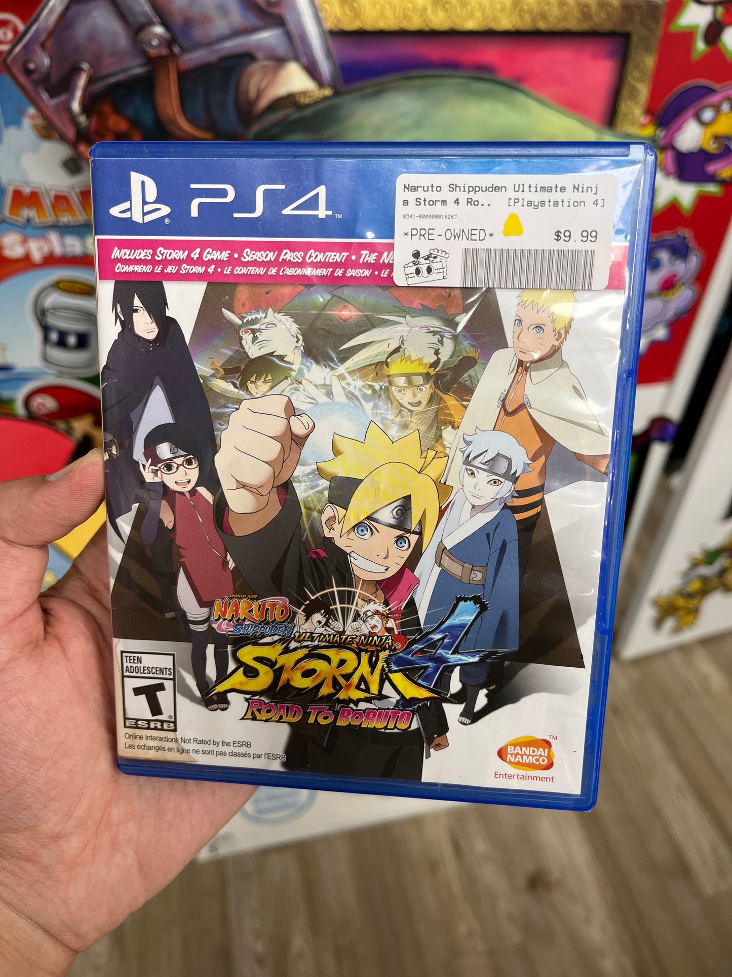 Naruto Shippuden Ultimate Ninja Storm 4 PS4 Complete