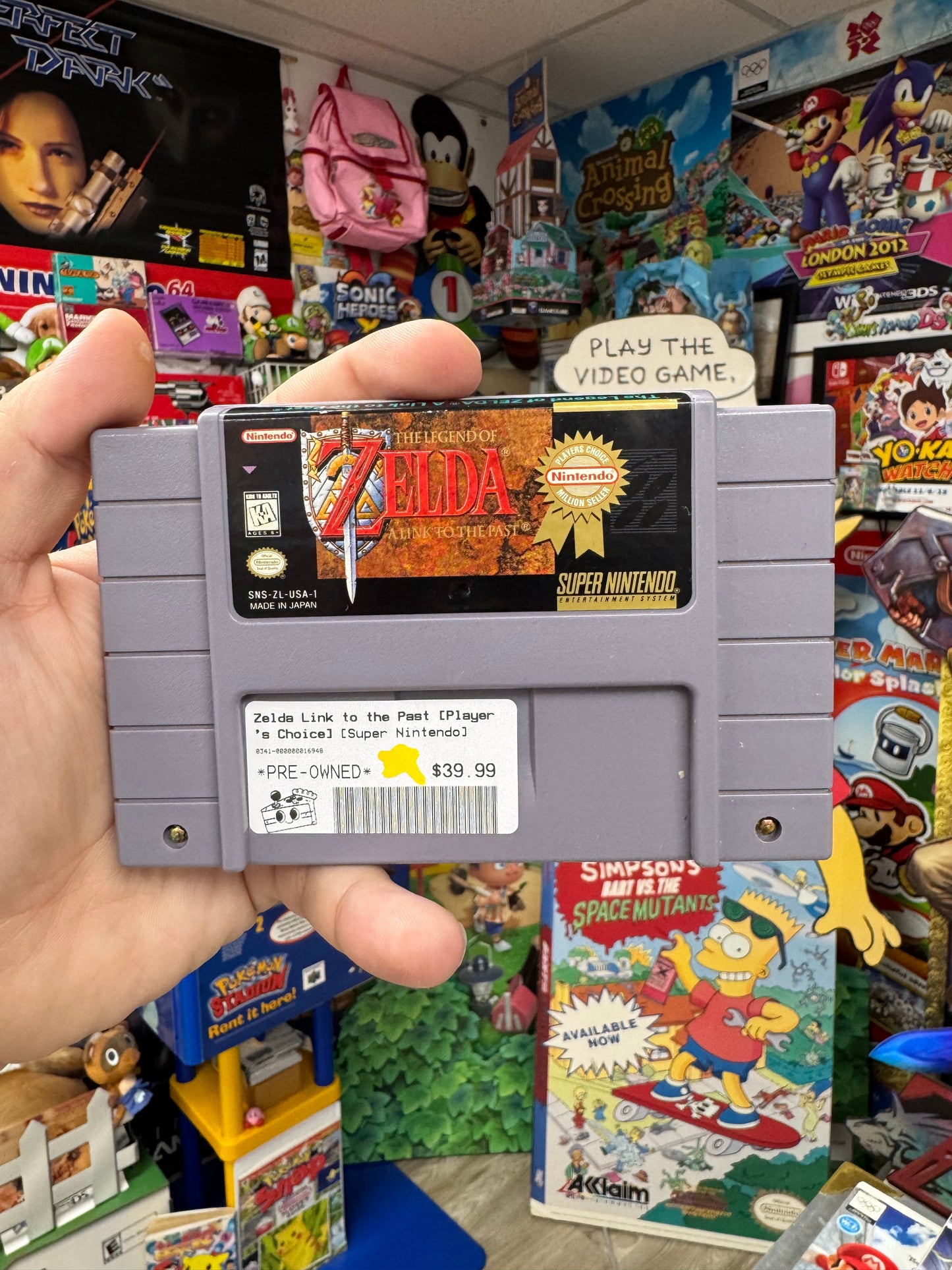 Zelda Link to the Past [Player's Choice] SNES