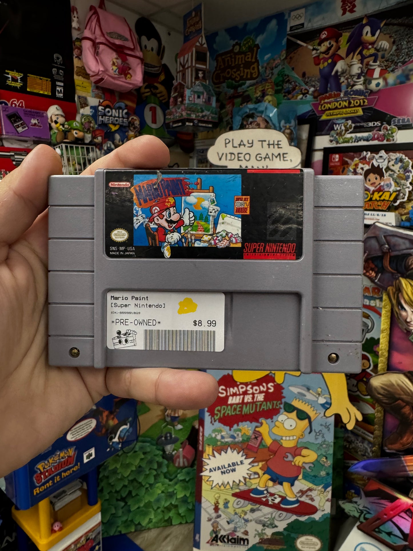 Mario Paint SNES