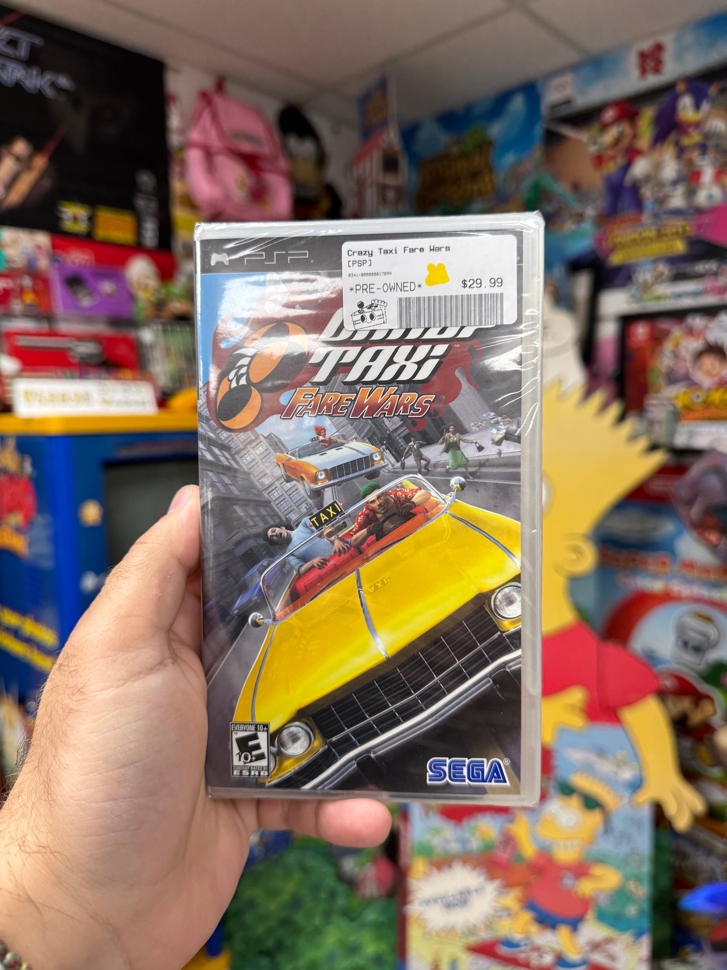 Crazy Taxi Fare Wars PSP [SEALED]