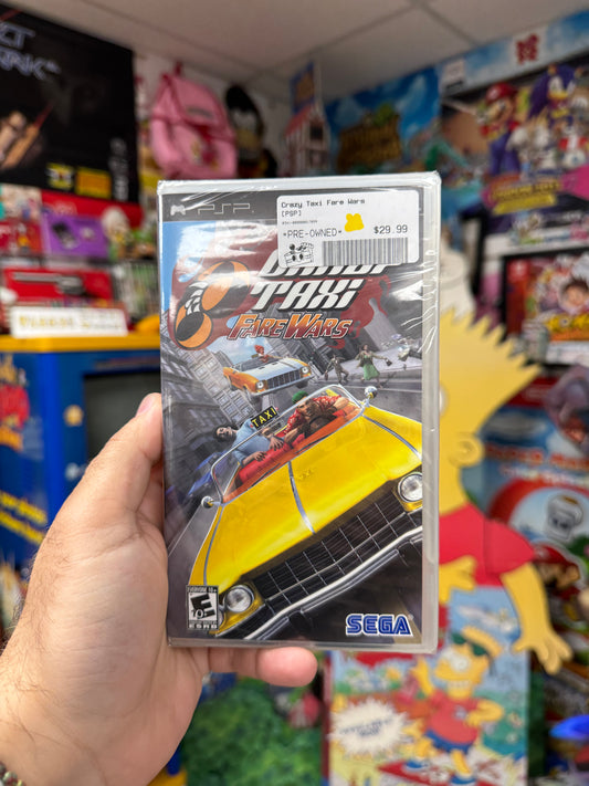 Crazy Taxi Fare Wars PSP [SEALED]