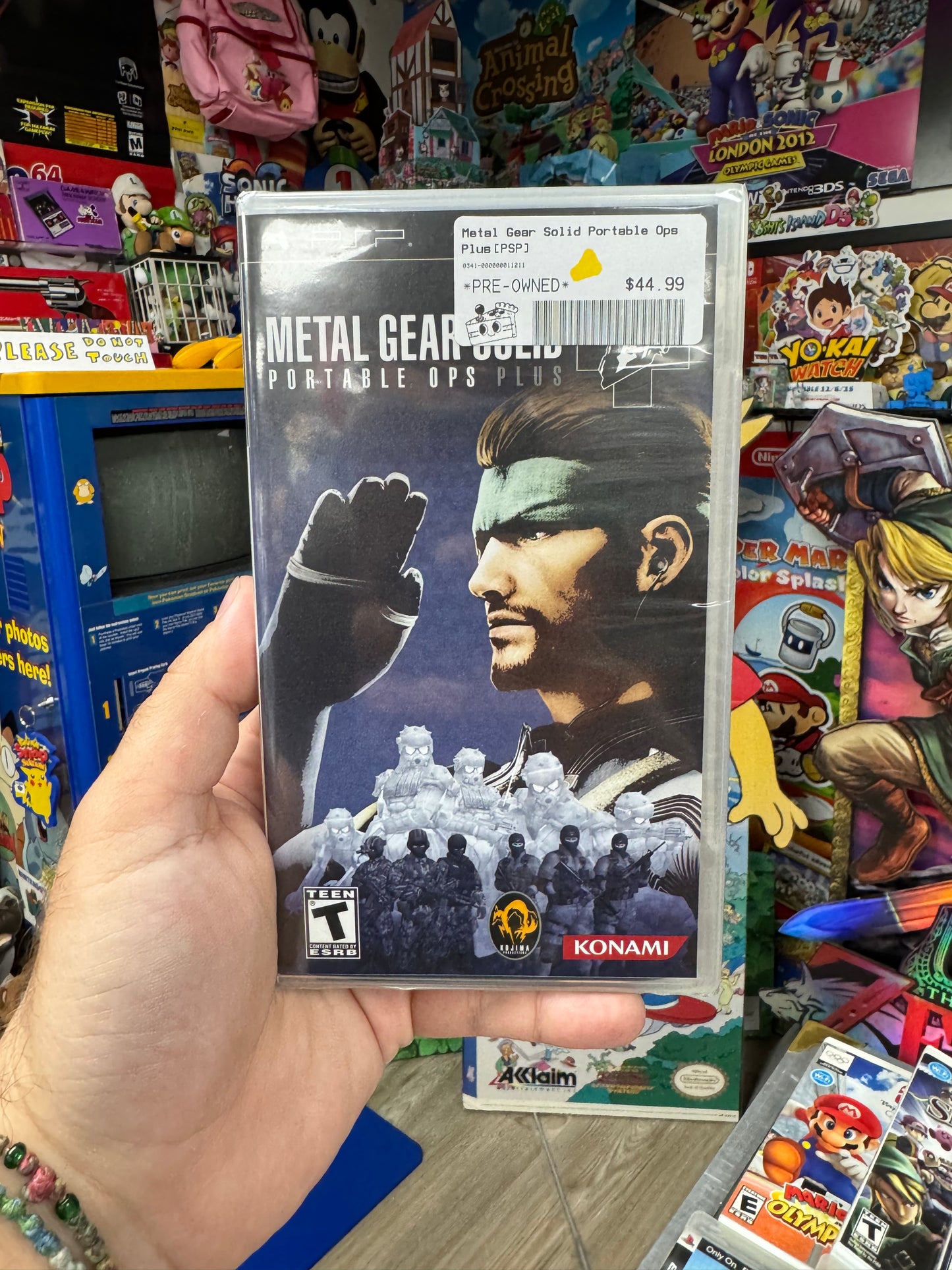 Metal Gear Solid Portable Ops Plus PSP