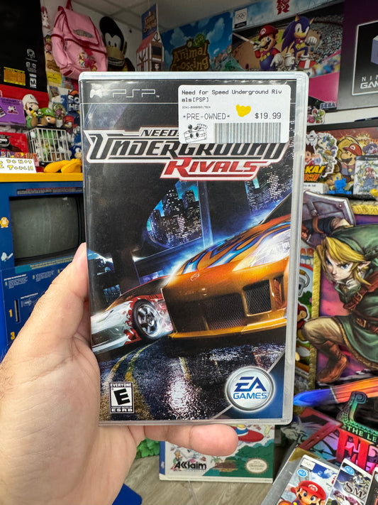 Need for Speed Underground Rivals PSP