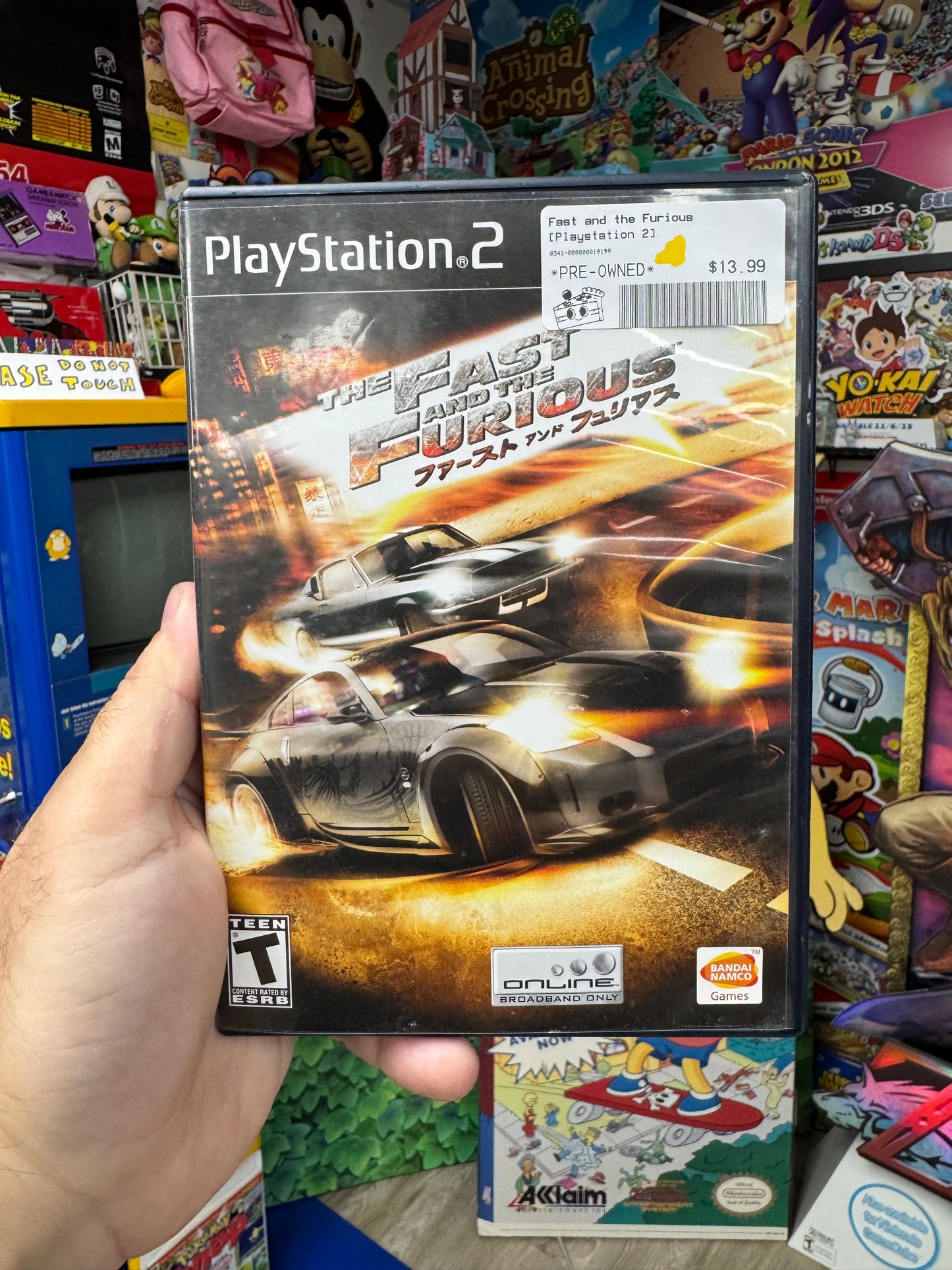 The Fast and the Furious PS2