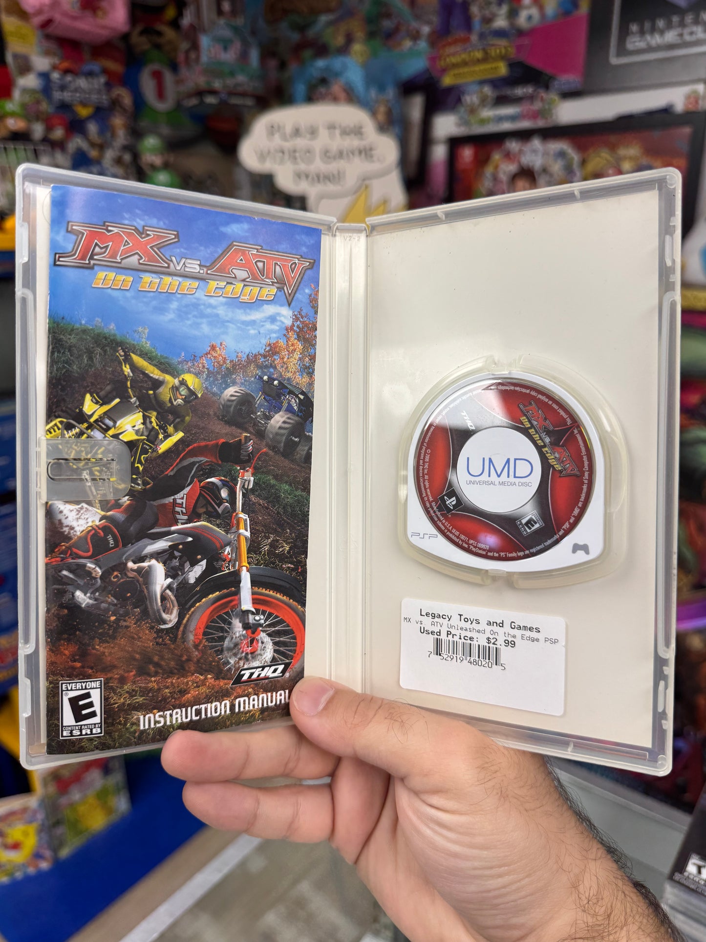 MX vs. ATV: On the Edge PSP