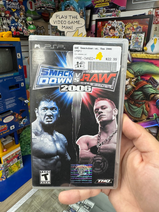 WWE Smackdown vs. Raw 2006 PSP