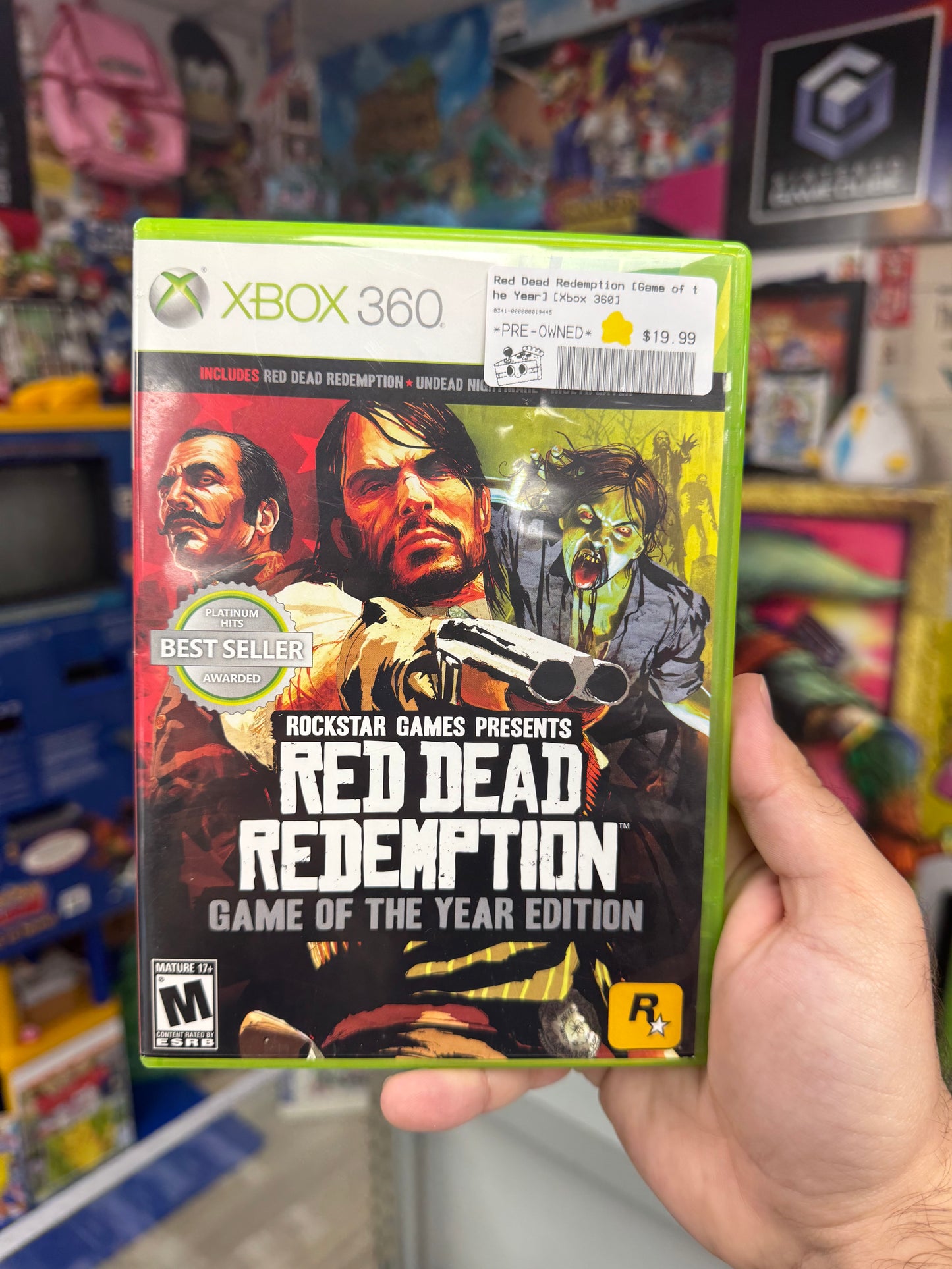 Red Dead Redemption Xbox 360 GOTY Edition CIB