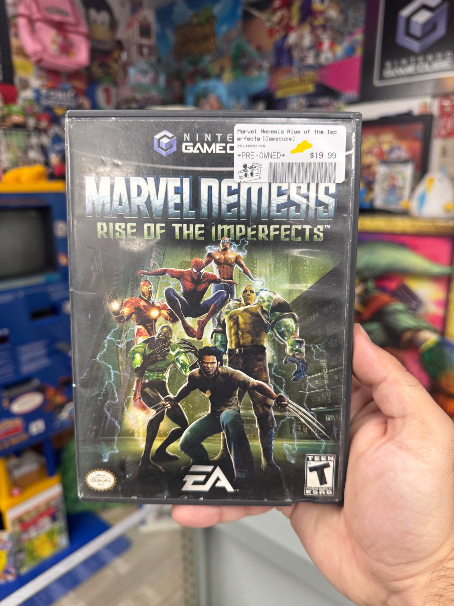 Marvel Nemesis Rise of the Imperfects GameCube Boxed