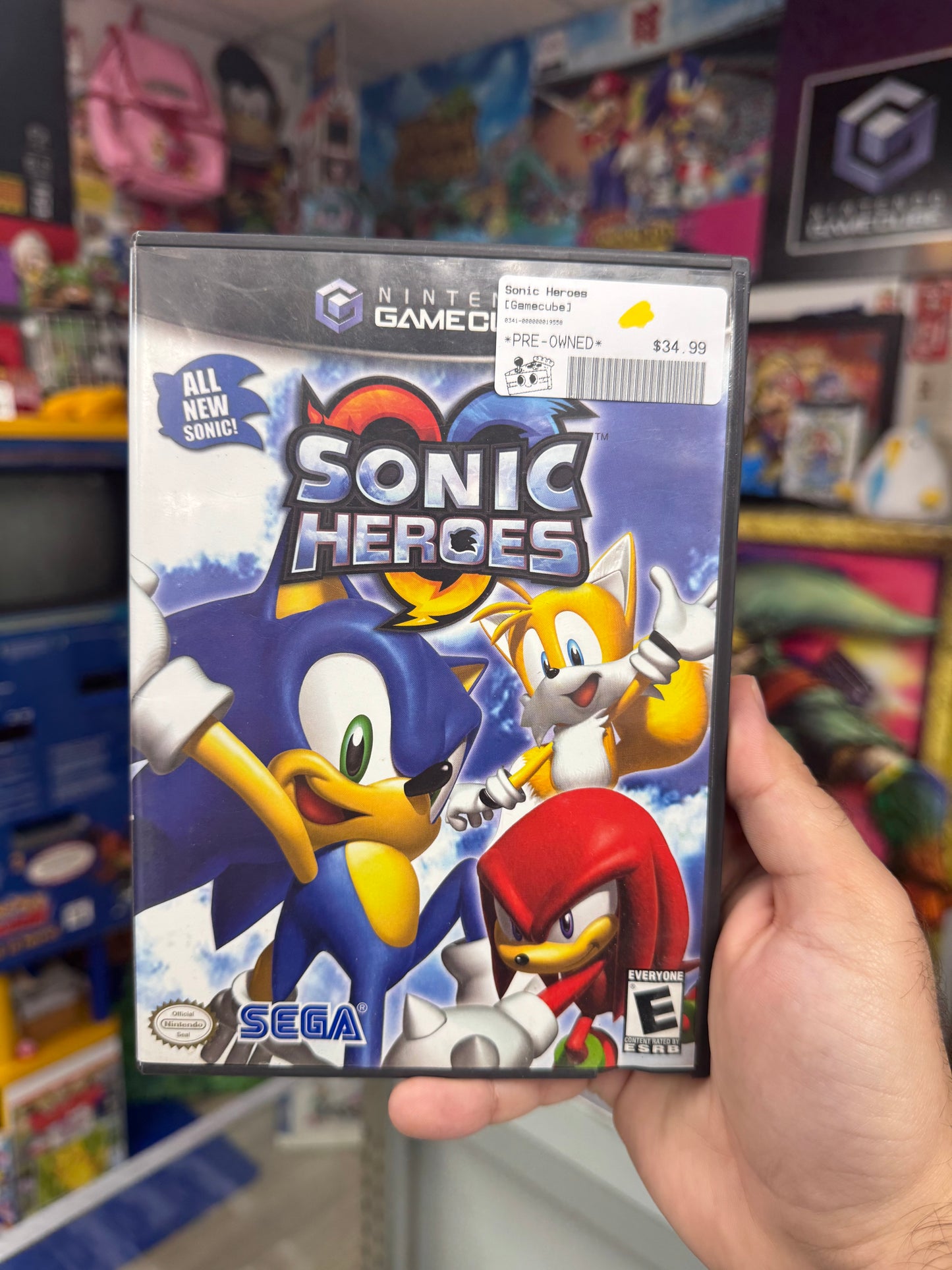 Sonic Heroes GameCube Complete
