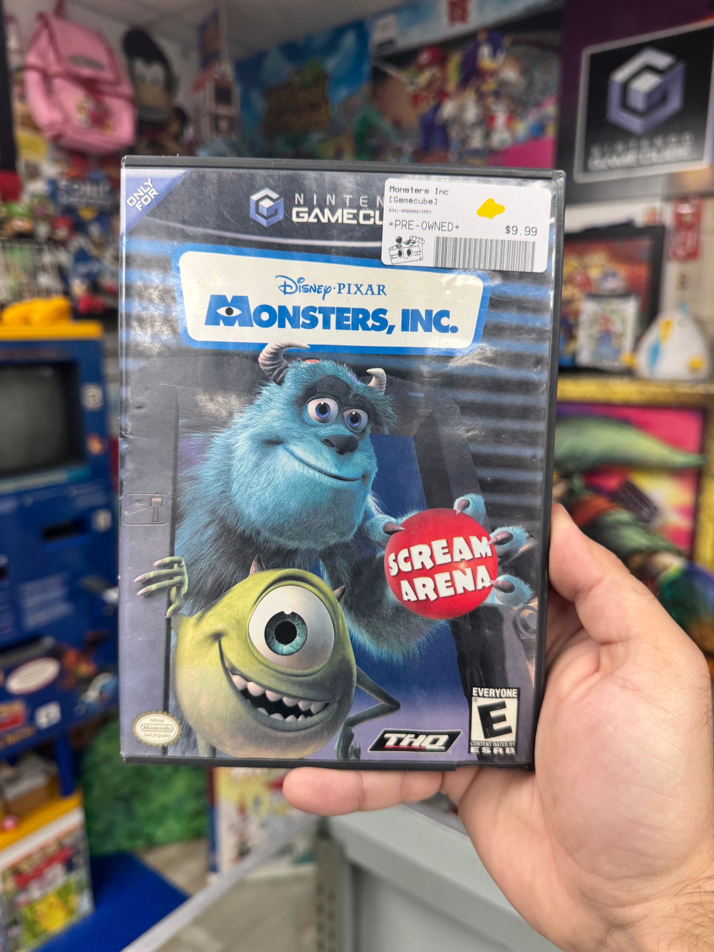 Monsters Inc. GameCube Boxed
