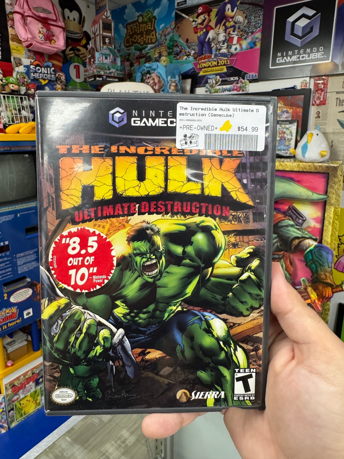 The Incredible Hulk Ultimate Destruction GameCube Complete
