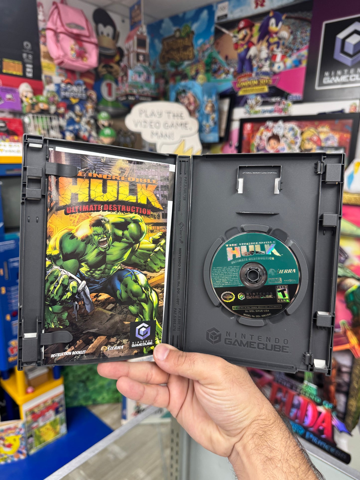 The Incredible Hulk Ultimate Destruction GameCube Complete