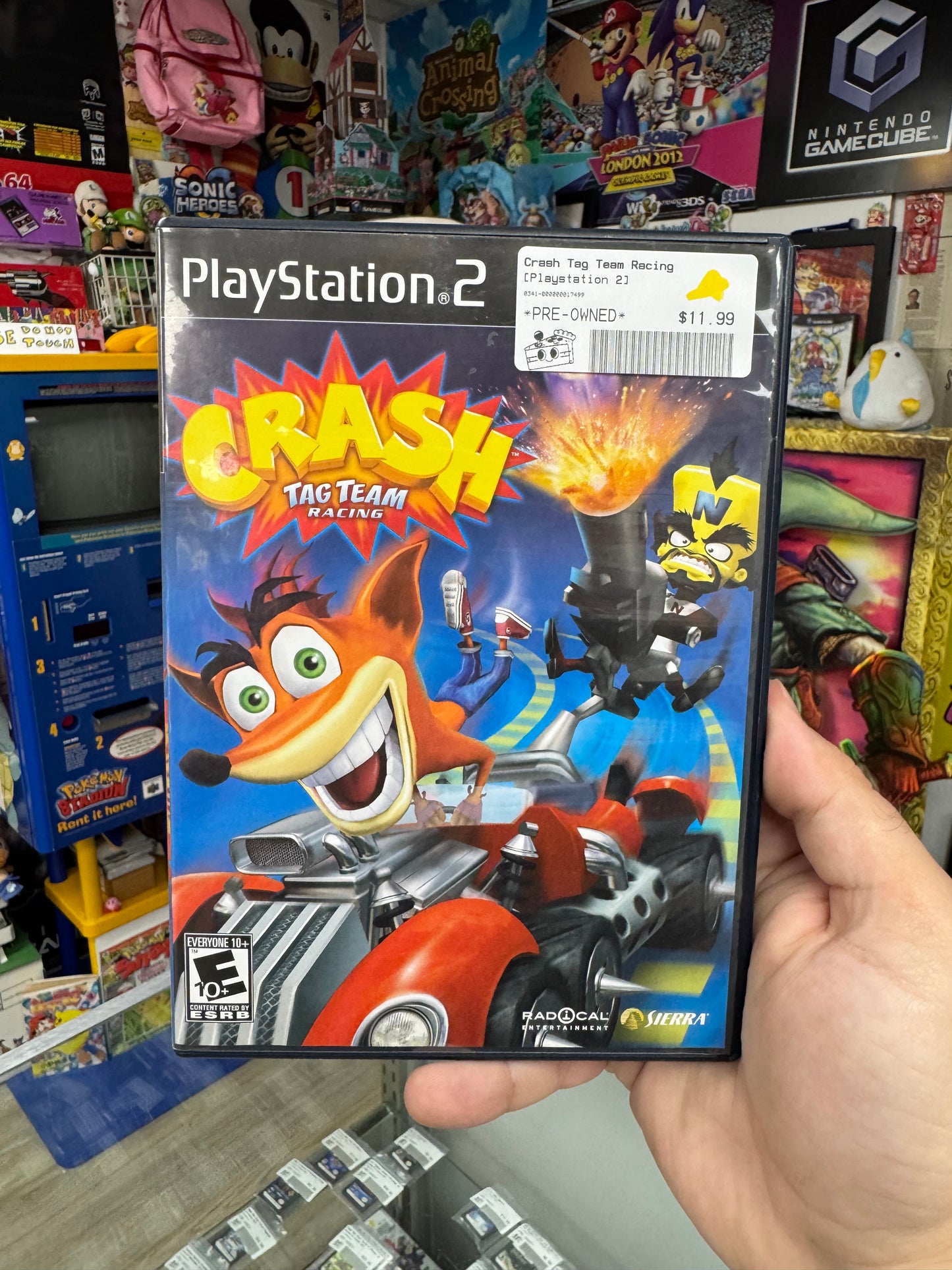 Crash Tag Team Racing PS2 CIB