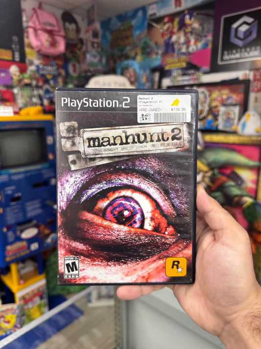 Manhunt 2 PS2 CIB Rare