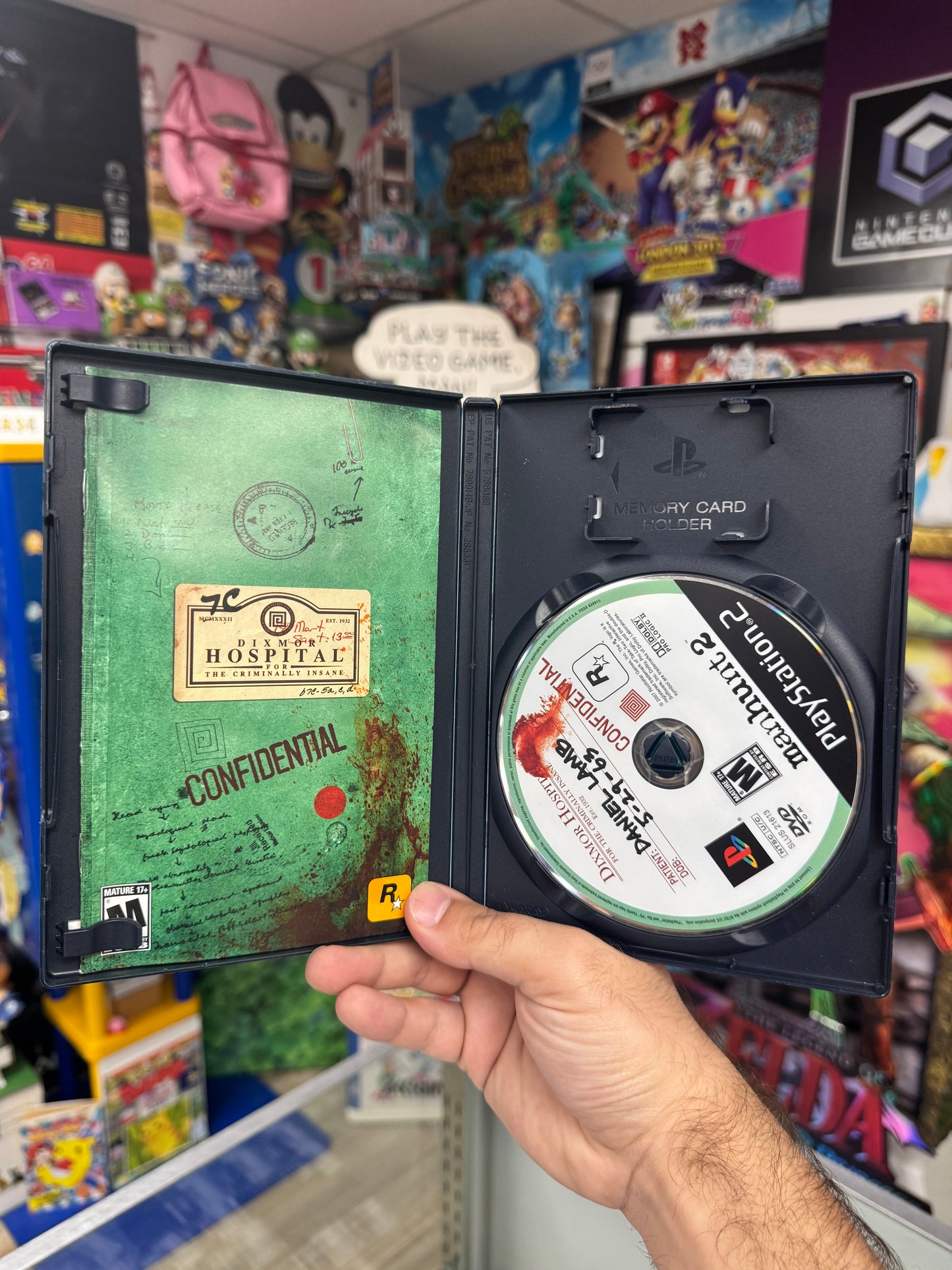 Manhunt 2 PS2 CIB Rare