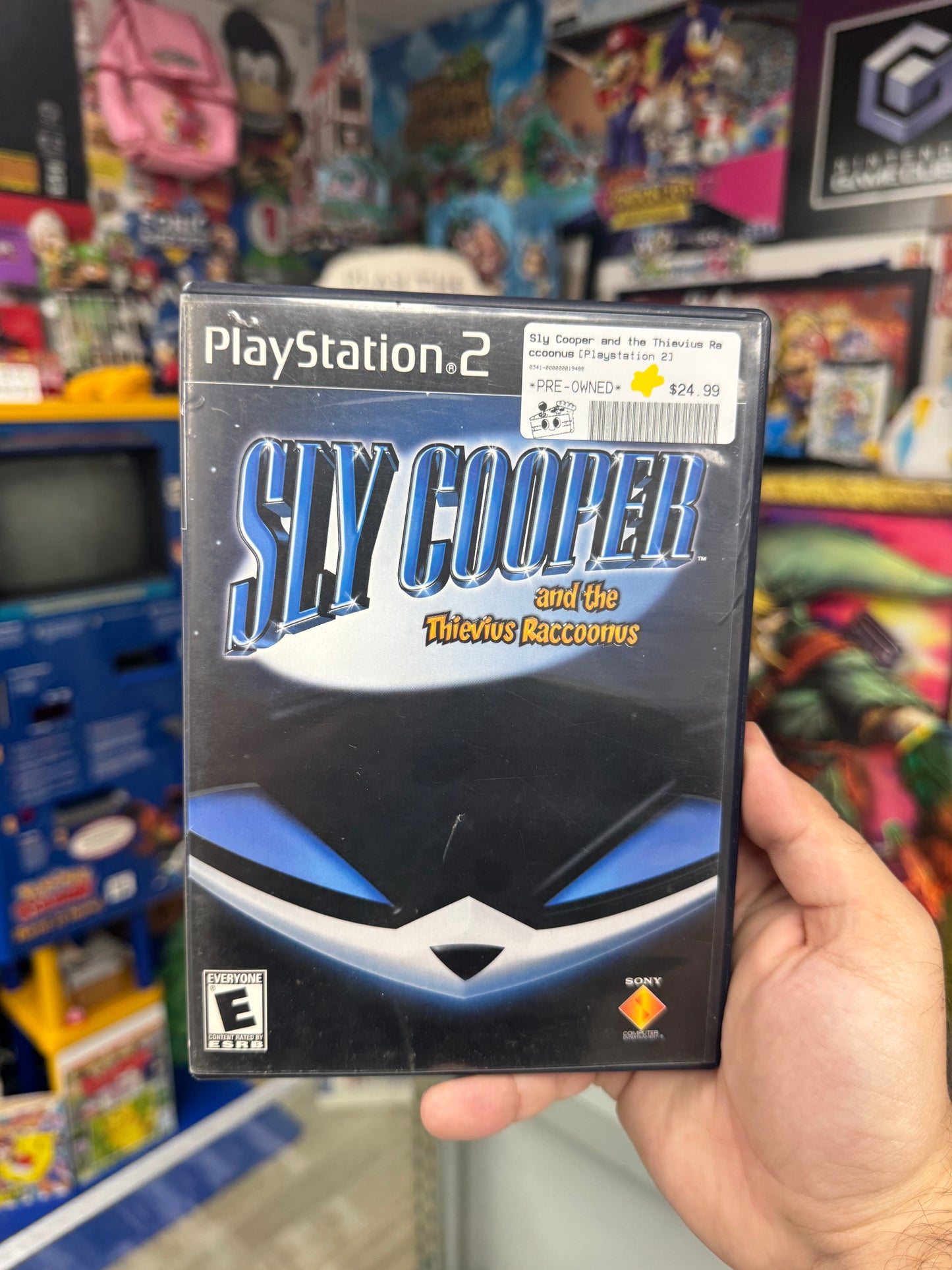 Sly Cooper and the Thievus Raccoonus PS2 CIB