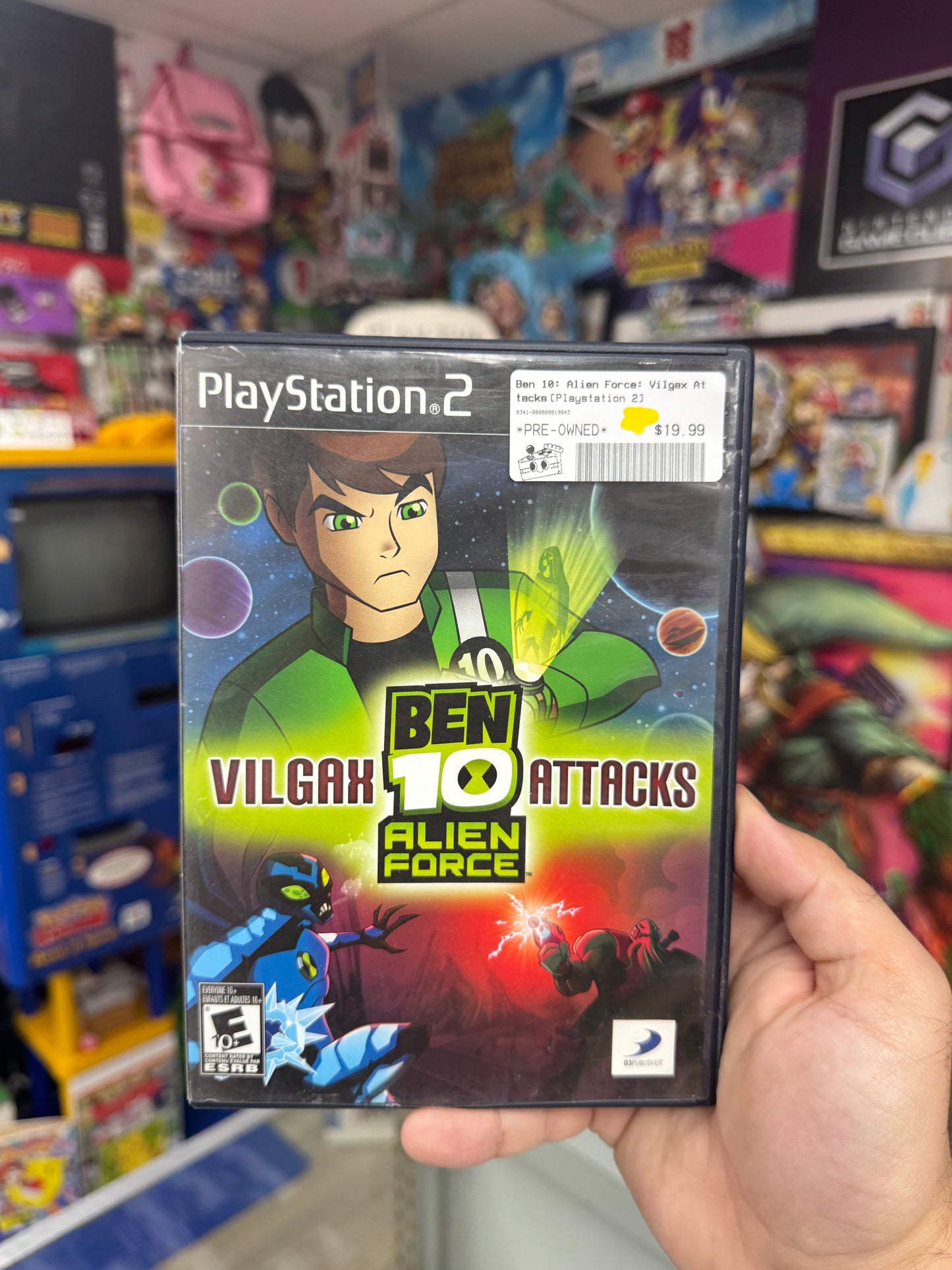 Ben 10 Vilgax Attacks PS2 Boxed