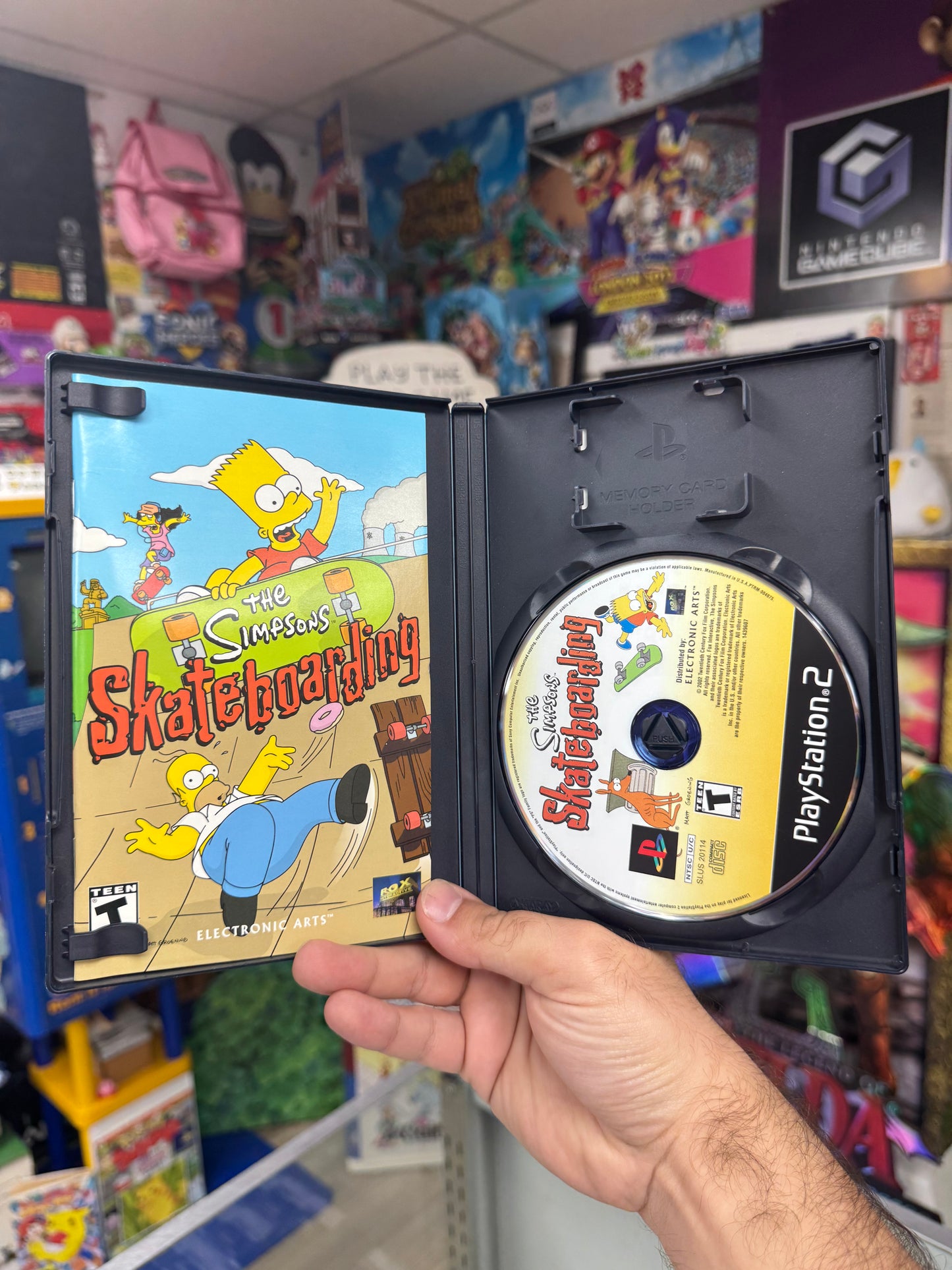 The Simpson's Skateboarding PS2 CIB