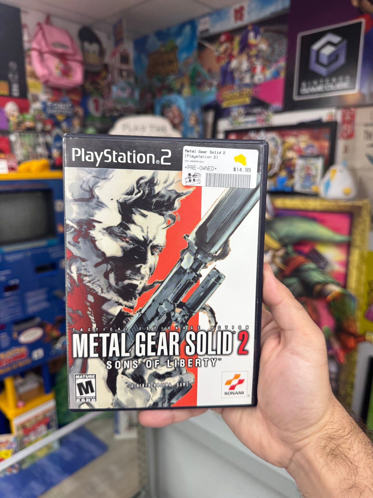 Metal Gear Solid 2 PS2 CIB