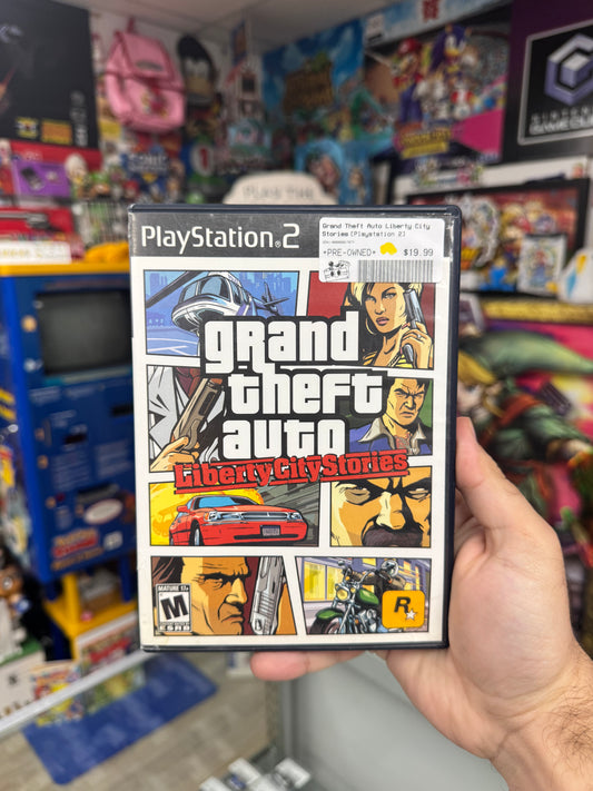 GTA Liberty City Stories PS2 CIB