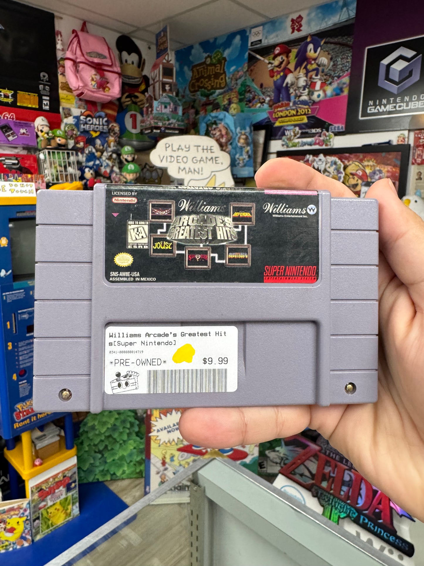 Williams Arcade's Greatest Hits SNES