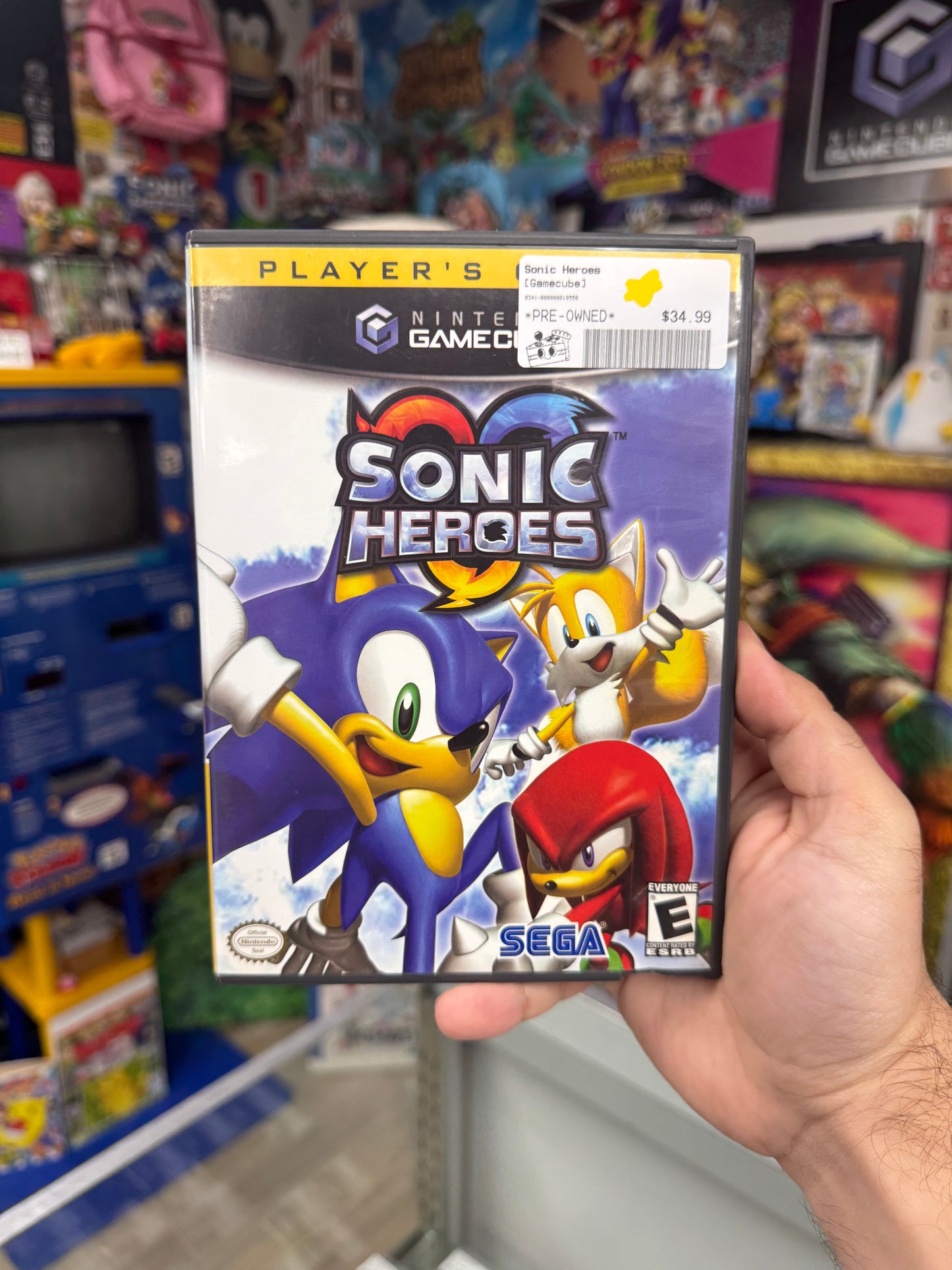 Sonic Heroes GC CIB