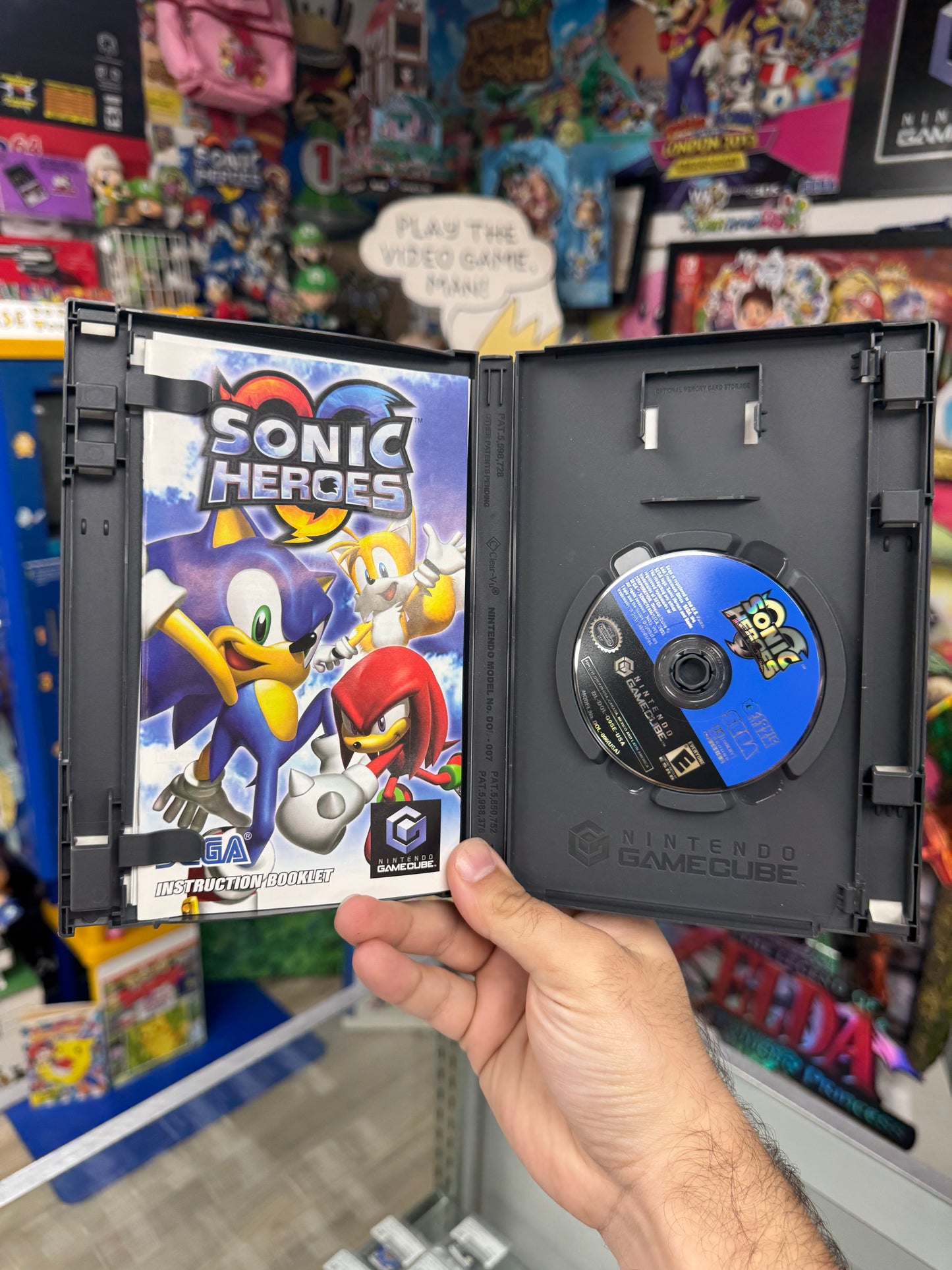 Sonic Heroes GC CIB