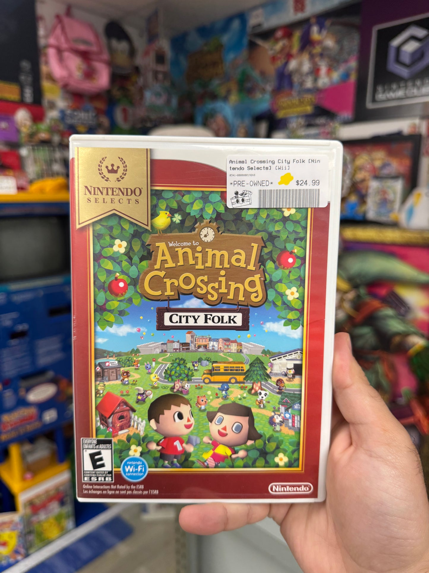 Animal Crossing City Folk Wii Boxed