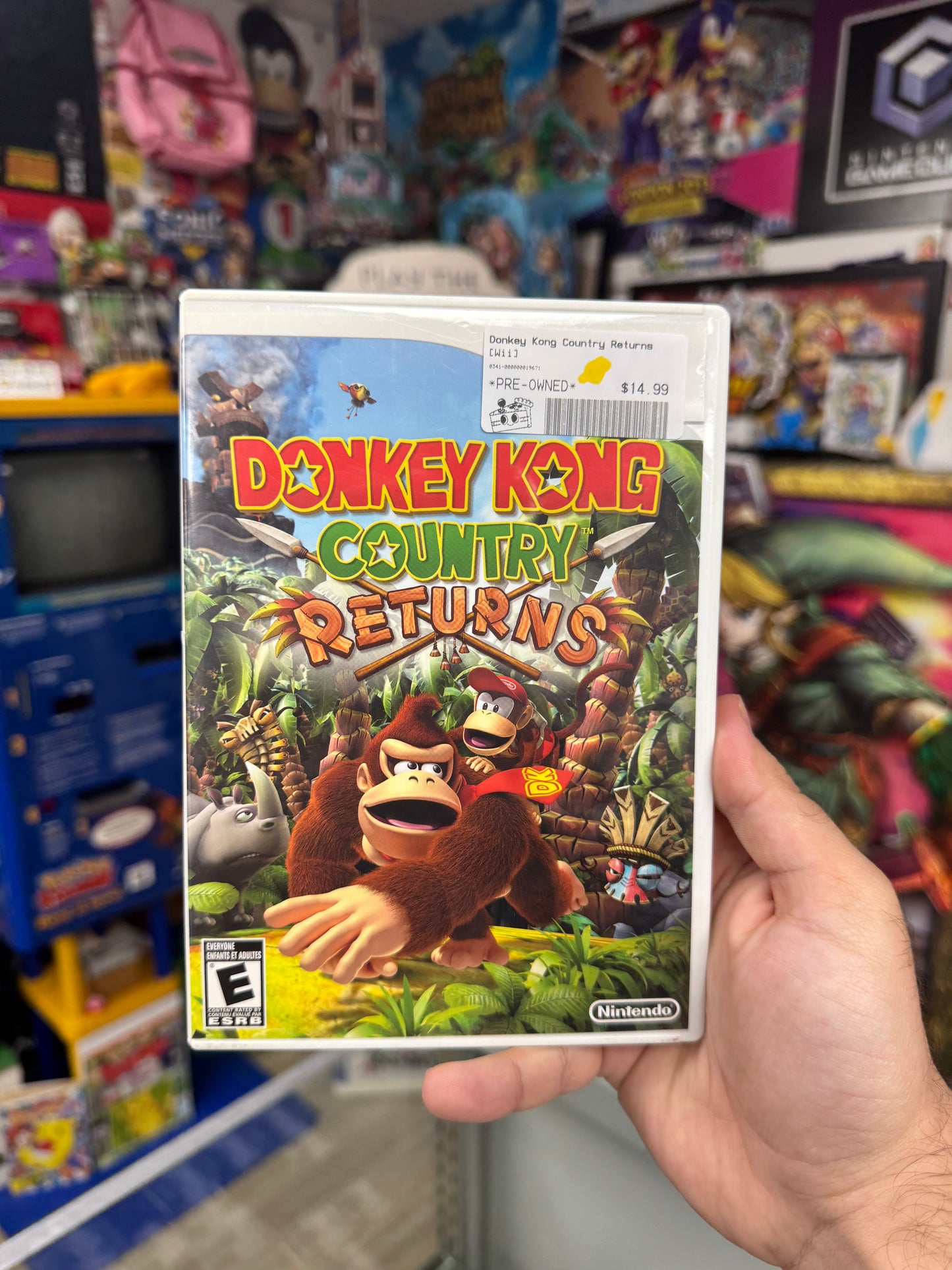 Donkey Kong Country Returns Wii CIB