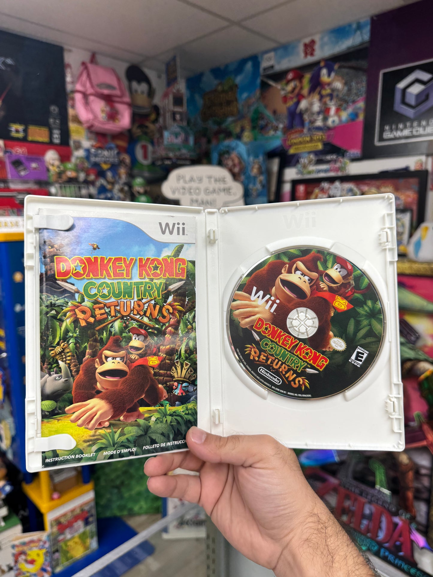 Donkey Kong Country Returns Wii CIB
