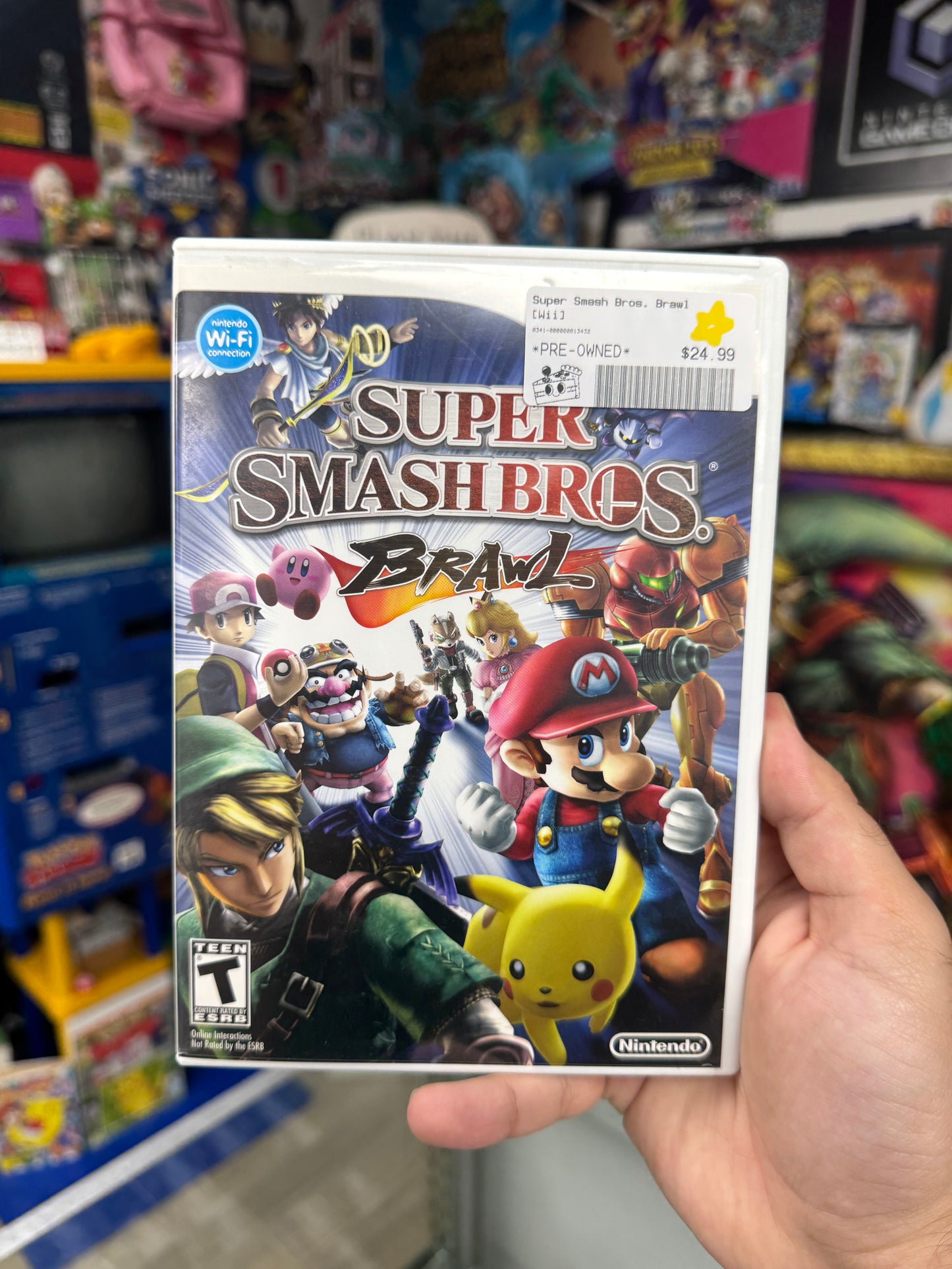 Super Smash Bros. Brawl Wii Boxed