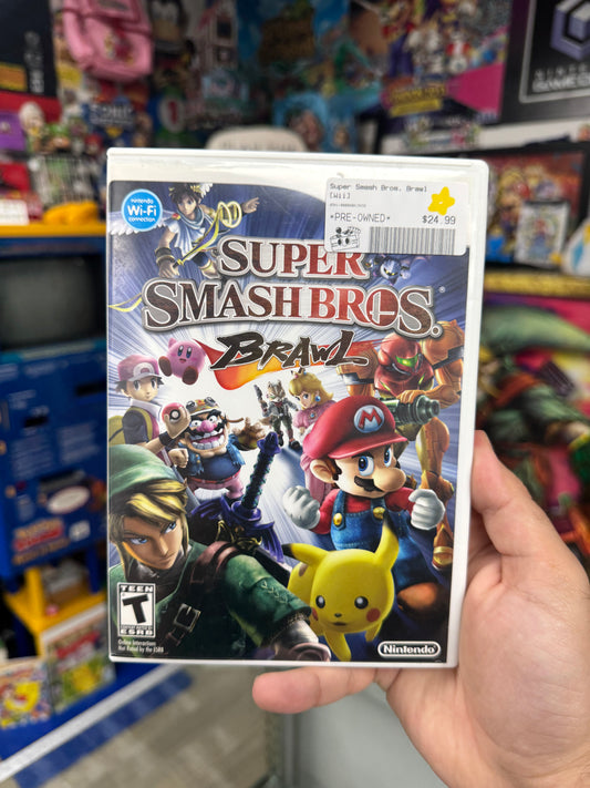 Super Smash Bros. Brawl Wii Boxed