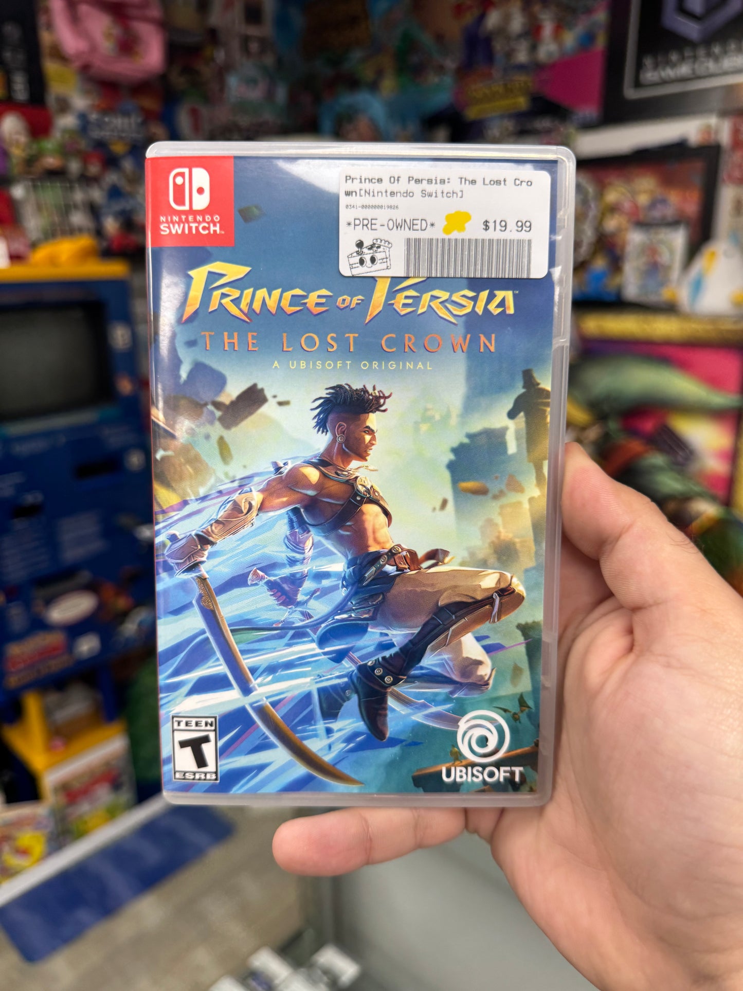 Prince of Persia Switch Lost Crown CIB