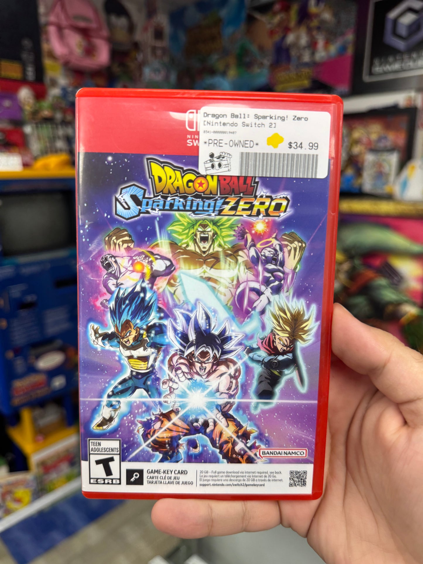 DBZ Sparking Zero Switch 2 CIB