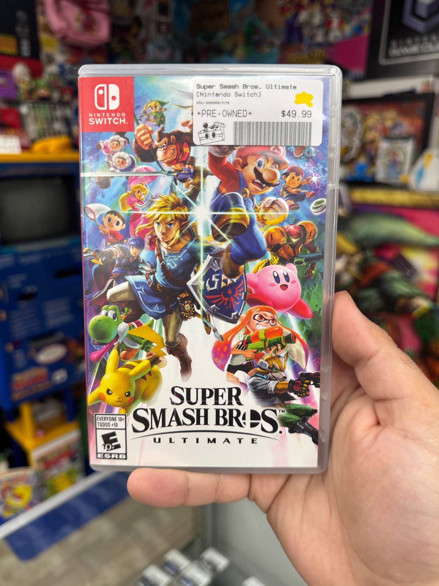 Smash Bros. Ultimate Switch CIB