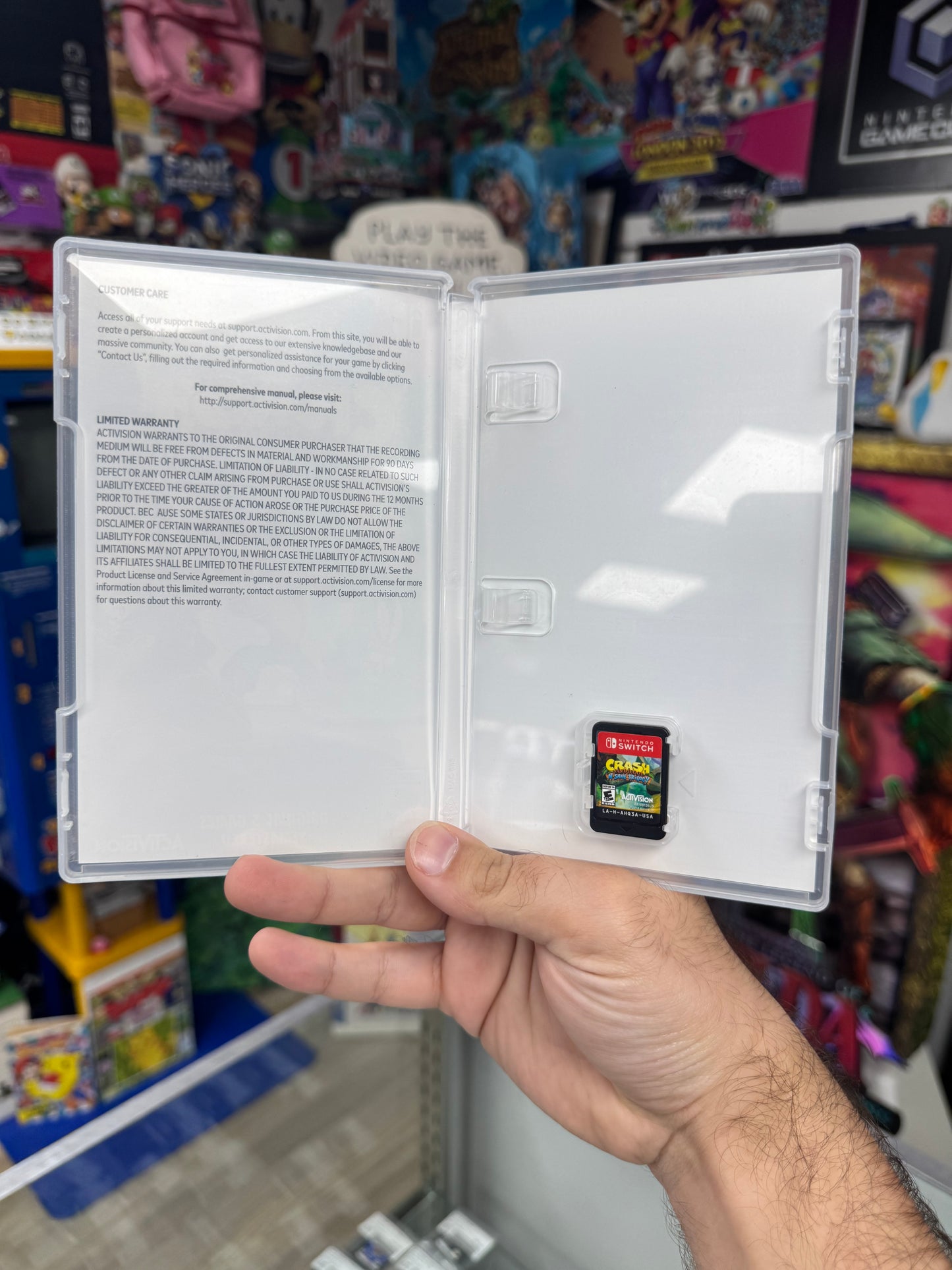 Crash N-Sane Trilogy Switch CIB