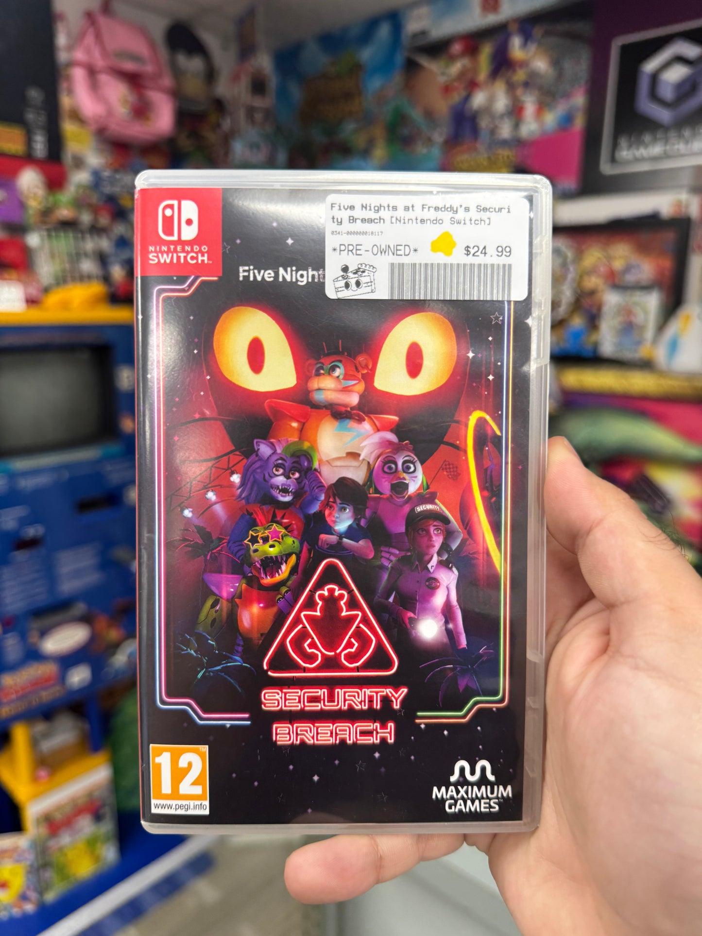 FNAF Security Breach Switch CIB