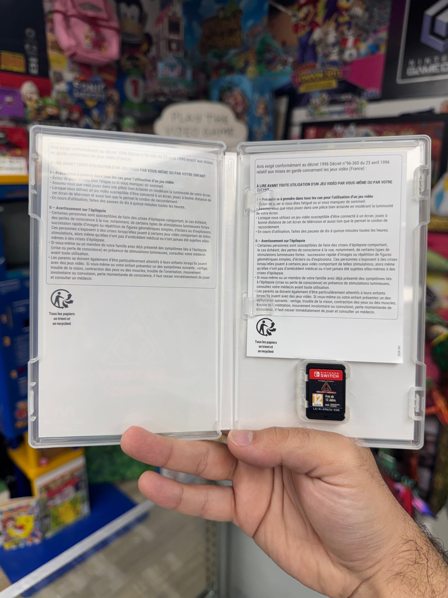 FNAF Security Breach Switch CIB