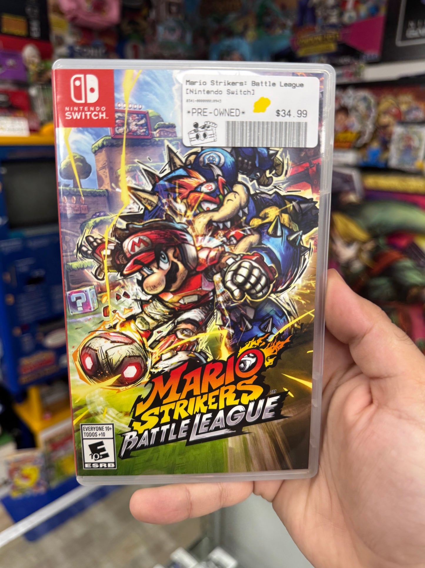 Mario Strikers Battle League Switch CIB